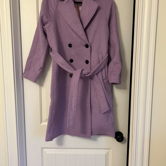 Tout a Coup woolen raglan belted - Picture 3 of 8